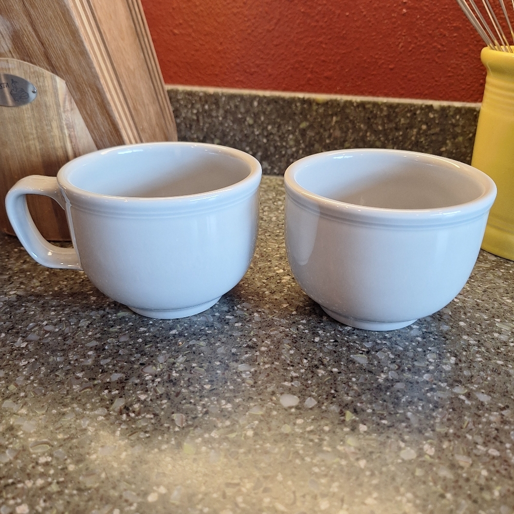 Elegant White Ceramic Mugs